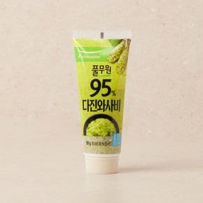 풀무원 튜브형 95%다진와사비_80g