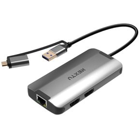 USB A/C타입 to 듀얼 HDMI 멀티허브 5122TCH-DUAL