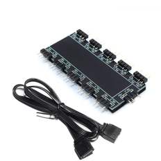 제이큐 (T-ARGB-5V) RGB 5V 3P 10분배 허브