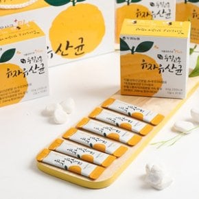 고흥 두힐 유자 유산균 2g x 30포 4박스