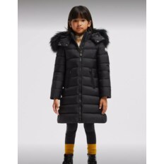 몽클레어 키즈 아벨 ABELLE 리얼퍼 롱다운 패딩 자켓 (관부가세 배송비포함) MONCLER KIDS