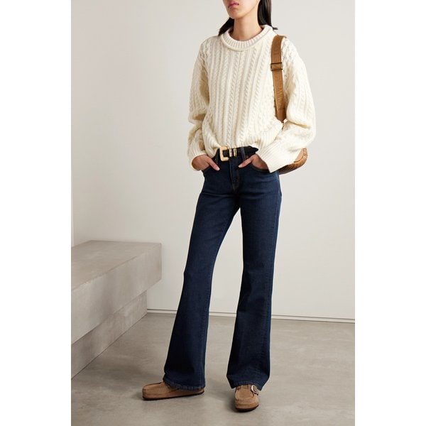 베이비 부트 미드라이즈 플레어 진 다크 데님 1647597324960165