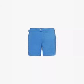 5482864 TOM FORD Compact buckle-epaulettes regular-fit swim shorts