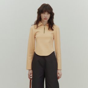 Folena Patch Top_Pale Yellow