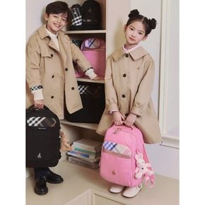 *시즌오프30%*[BEANPOLE KIDS] 여아 코어 체크 책가방 SET  라이트 핑크 (PS00129080Y)