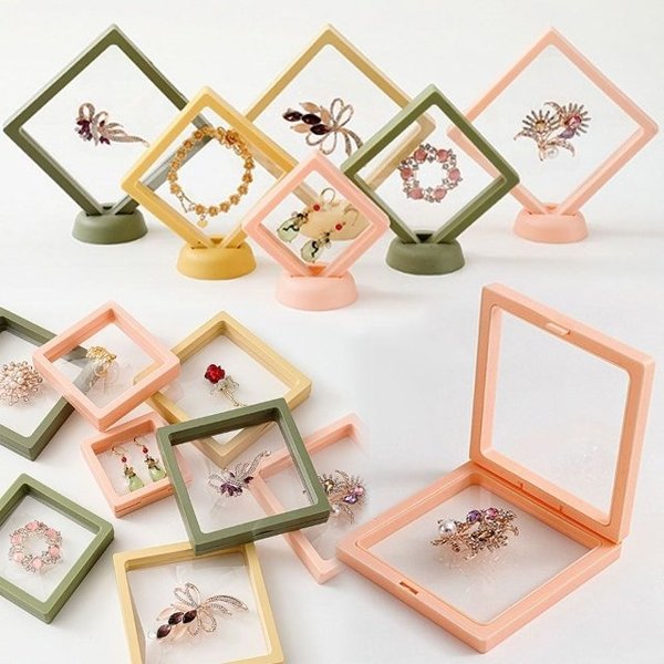 고품질 주얼리 메달 깨지지않는 파스텔 PE액자/깨지 악세서리정리함 주얼리정리 (WFJ8FQP)