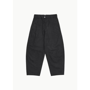 엠에이치엘 26SS Barrel Leg Trousers, Black