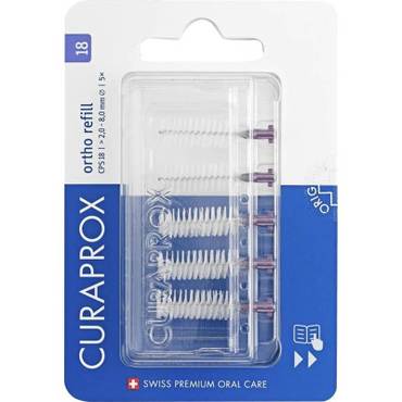  큐라덴 큐라프록스 Curaprox CPS 18 치간 칫솔 5개