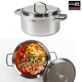 키친아트 인덕션 올스텐 냄비 24CM 양수 통7중 국 찌개냄비