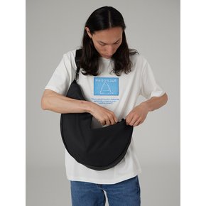 RUBBER BAG(UNISEX)-BLACK