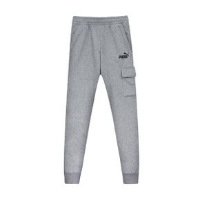 푸마 에센셜 플리스 카고 조거 그레이 845802 03_P333187682