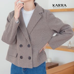 KARRA 디어체크카라자켓_A3F1253