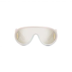 5101173 Loewe Anagram 140mm Mirrored Shield Sunglasses 109737143