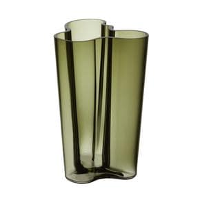 Iittala 알토 화병 moss green 251 mm