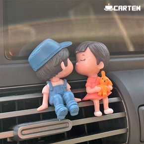 환상의짝꿍 차량용 장식 피규어 자동차 꾸미기