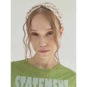 Twisted Garden Breeze Hairband_White