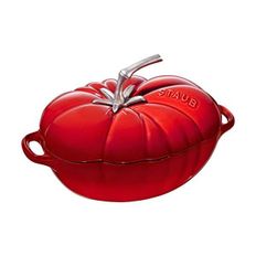 독일 스타우브 무쇠냄비 Staub 3quart Cast Iron Tomato Cocotte 1344873