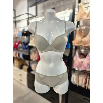 비너스 [시흥점] S 비너스) 초경량 소재 스페이서 몰드 브래지어/팬티세트 VBR0985+VPT0985H-OV