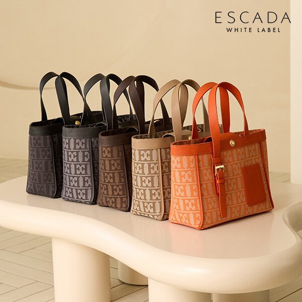 25FW  시그니쳐 자카드 토트백