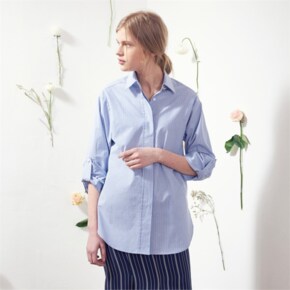 BUTTON POINT STRIPE SHIRTS (1678849)