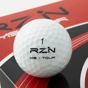 RZN Golf 골프 공 3 개 MS-TOUR 1 다스 (12 개들이) 레진 골프 일본 정규 유통품