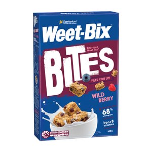  WEETBIX 위트빅스 바이트 와일드베리 500g 1개