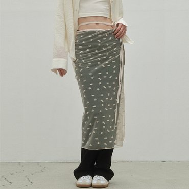 나인(Atelier Nain) (택가:59,000원)플레흐 레이스 셋업 스커트(SK-4961)
