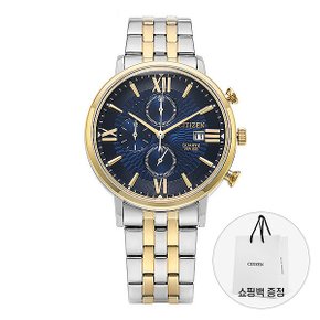 [시티즌 CITIZEN] AN3616-75L 쿼츠 남성 메탈시계 41mm