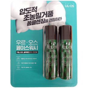 페이스워시 100g 2개 폼클렌징 입대선물 각질 피지 블랙헤드 개선 코스트코