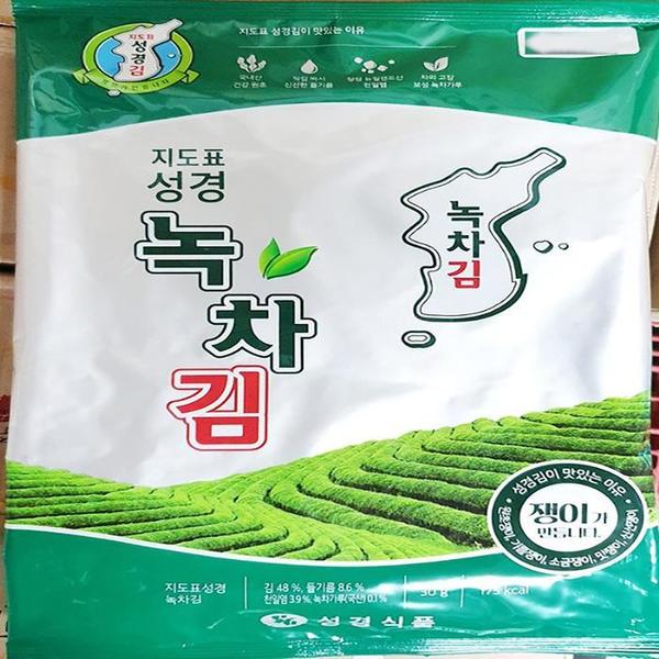 확대된 대표 SK-HY s314726 조미 녹차전장김(성경 30g)(1)