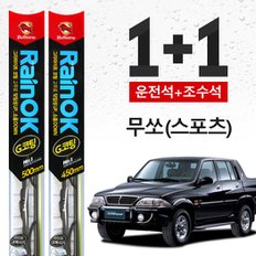 무쏘(스포츠) 불스원 레인OK 프리미엄 와이퍼 500mm+450mm