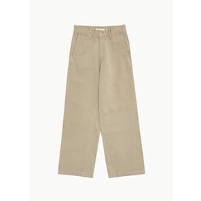 선플라워 26SS Wide Twist Chino, Khaki