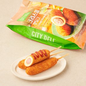 시티델리 크리스피 핫도그 100g*4입