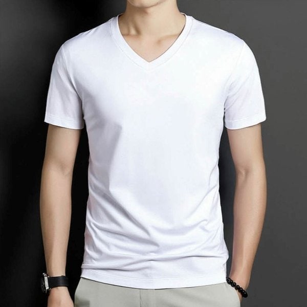 여름 남자 베이직 무지 냉감 기본 반팔 티셔츠 OC-TSH-SWFIE7N7