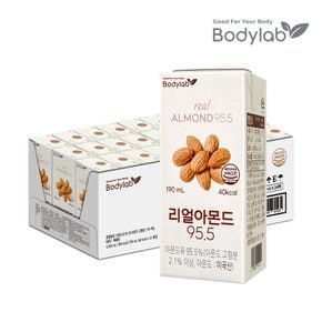 바디랩 리얼아몬드 95.5 190ml 24팩 x1박스