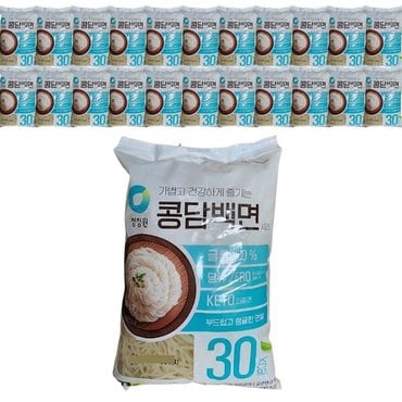  청정원 두부로 만든 콩담백면 사리 150g 8개