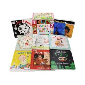 Babys First Library Includes 8 Board Books - 보드북