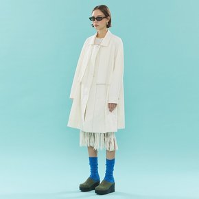 Loose Fit Half Trench_IVORY