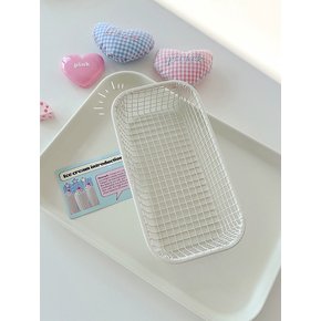 철제 레트로 인테리어 수납 보관 직사각형 바구니