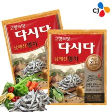 CJ제일제당 다시다 명품골드 멸치 300g x10개