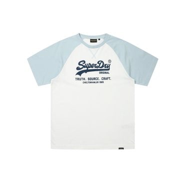 SUPERDRY 슈퍼드라이 빈티지 로고 라글란 티셔츠 (SDUISCP13)
