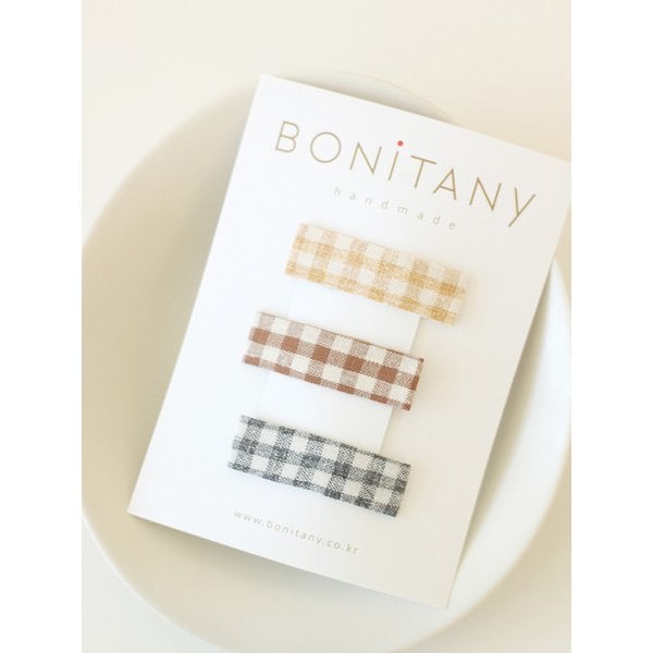 check square ticking pin SET(체크 사각 똑딱핀 SET)