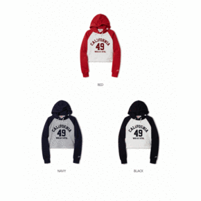 여성 라글란 크롭후드Track Raglan Hoodie WHMHE2321F_P354069196