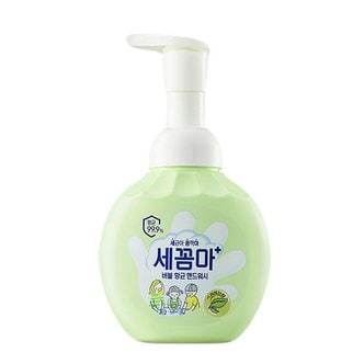 세꼼마 버블 항균 핸드워시 그린허브향 250ml 용기