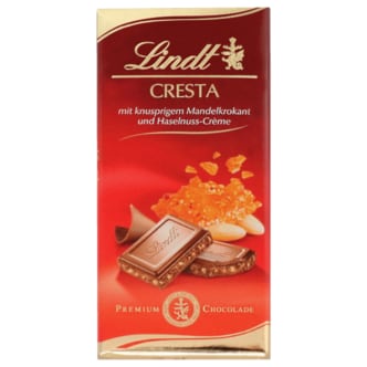  Lindt 린트 초콜릿 크레스타 아몬드 브리틀 프랄린 크림 100g