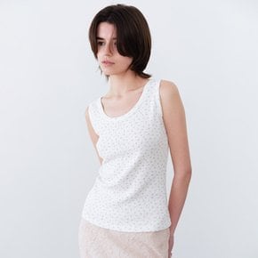 Flower Sleeveless T KW6ME4320_LC