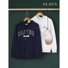 남녀공용 올리버 후드 티셔츠 (ZMD1TH1901)