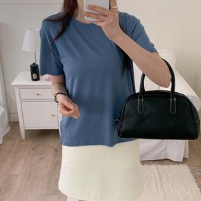 여자 부드러운 소프트핏 컬러웨이 쭉티 티셔츠_2