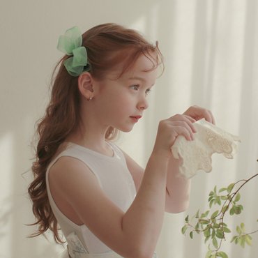 아베끄뚜아 [럭키밤비네] 페어리 오간자 집게핀