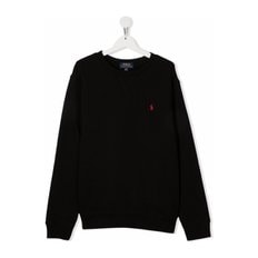 [해외배송] 랄프로렌 키즈 로고 맨투맨 323772102 004 POLO BLACK